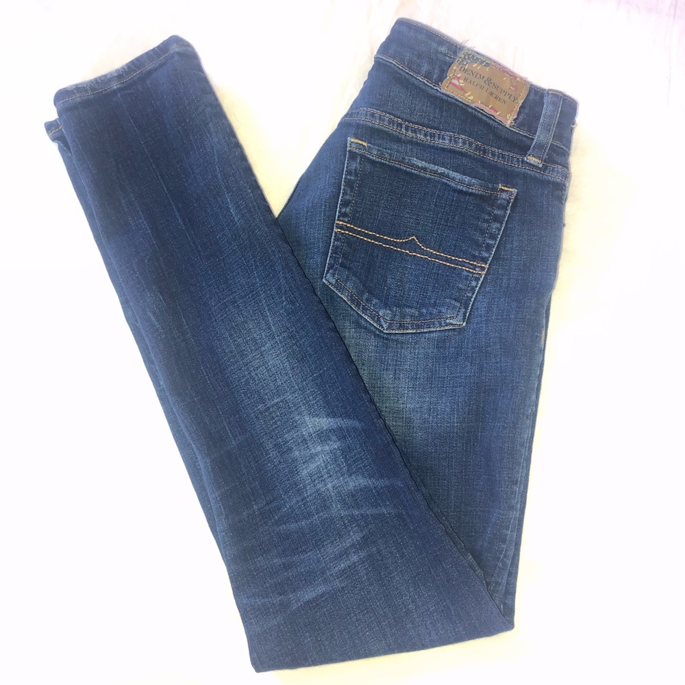 Ralph Lauren distressed denim 27/30